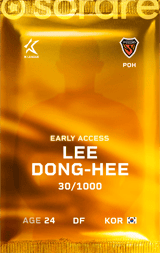 Lee Dong-Hee - limited
