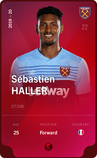 Sébastien Haller - rare