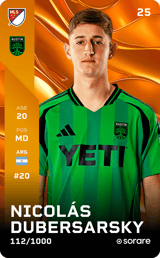 Nicolás Dubersarsky - limited