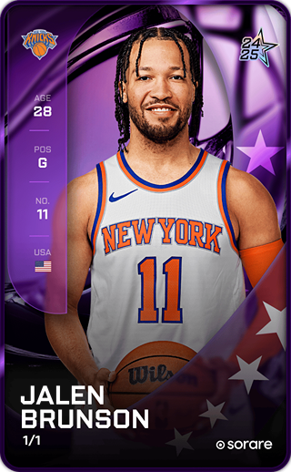 Jalen Brunson - unique