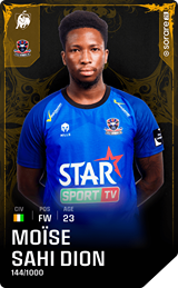 Moïse Sahi Dion - limited