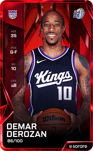 DeMar DeRozan - rare