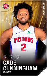 Cade Cunningham - limited