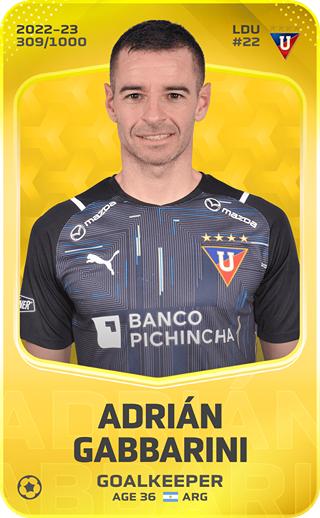 Adrián Gabbarini - limited