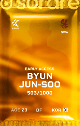 Byeon Jun-Soo - limited
