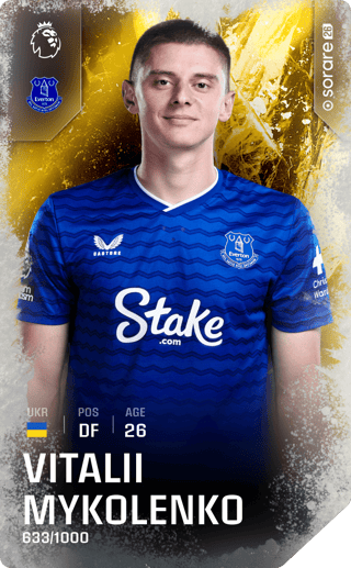 Vitalii Mykolenko - limited