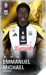 Emmanuel Michael - limited