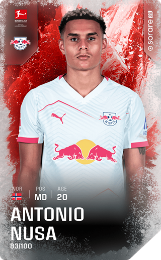 Antonio Nusa - rare
