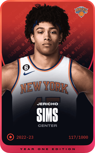 Jericho Sims - rare