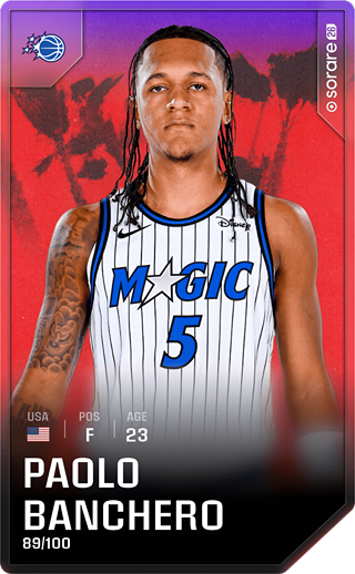 Paolo Banchero - rare