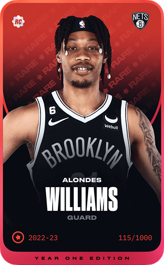 Alondes Williams - rare