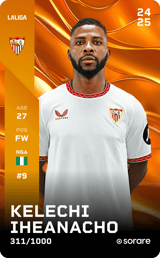 Kelechi Iheanacho - limited