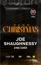 Joe Shaughnessy - limited
