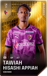 Hisashi Appiah Tawiah - limited