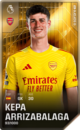 Kepa Arrizabalaga - limited