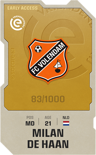 Milan de Haan - limited