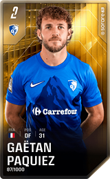 Gaëtan Paquiez - limited
