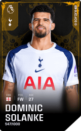 Dominic Solanke - limited