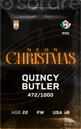 Quincy Butler - limited