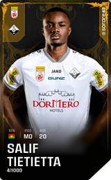 Salif Tietietta - limited