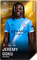 Jeremy Doku - limited