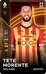 Tete Morente - limited