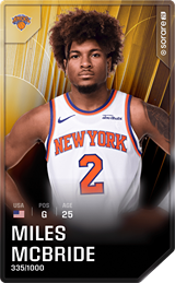 Miles McBride - limited