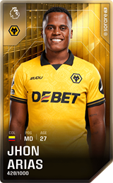 Jhon Arias - limited