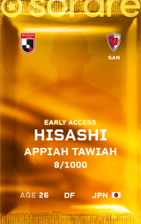 Hisashi Appiah Tawiah - limited