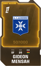 Gideon Mensah - limited