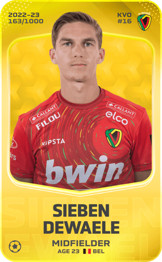 Sieben Dewaele - limited