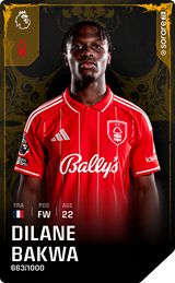 Dilane Bakwa - limited