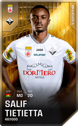 Salif Tietietta - limited