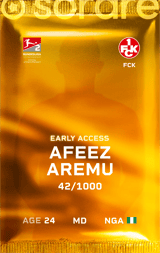 Afeez Aremu - limited