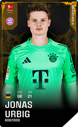 Jonas Urbig - limited