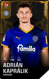 Adrián Kaprálik - limited