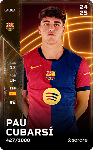 Pau Cubarsí - limited