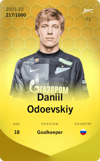 Daniil Odoevskiy - limited