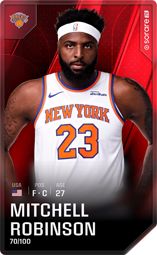 Mitchell Robinson - rare