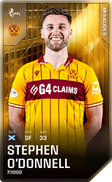 Stephen O'Donnell - limited