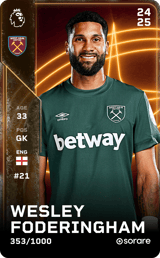 Wesley Foderingham - limited