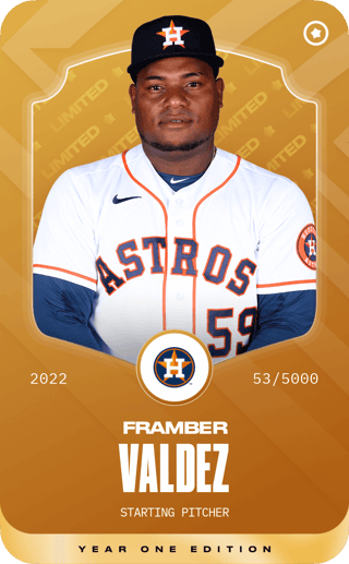 Framber Valdez - limited