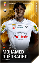 Mohamed Ouédraogo - limited