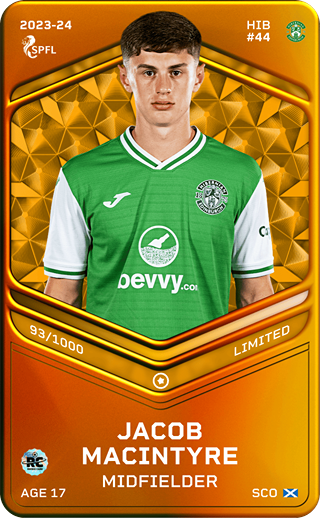 Jacob MacIntyre - limited