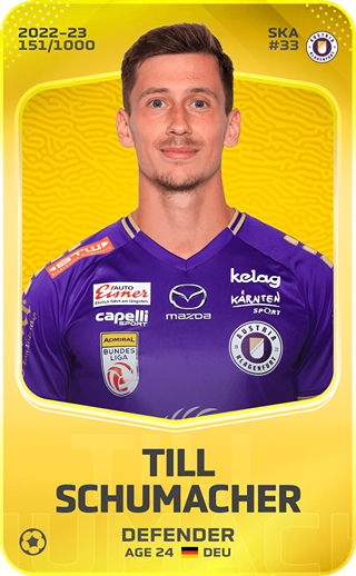 Till Schumacher - limited