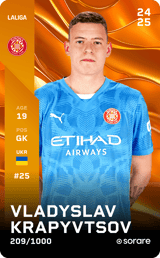 Vladyslav Krapyvtsov - limited