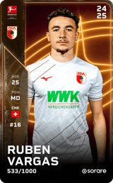 Ruben Vargas - limited