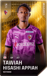 Hisashi Appiah Tawiah - limited