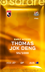 Thomas Jok Deng - limited