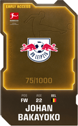 Johan Bakayoko - limited